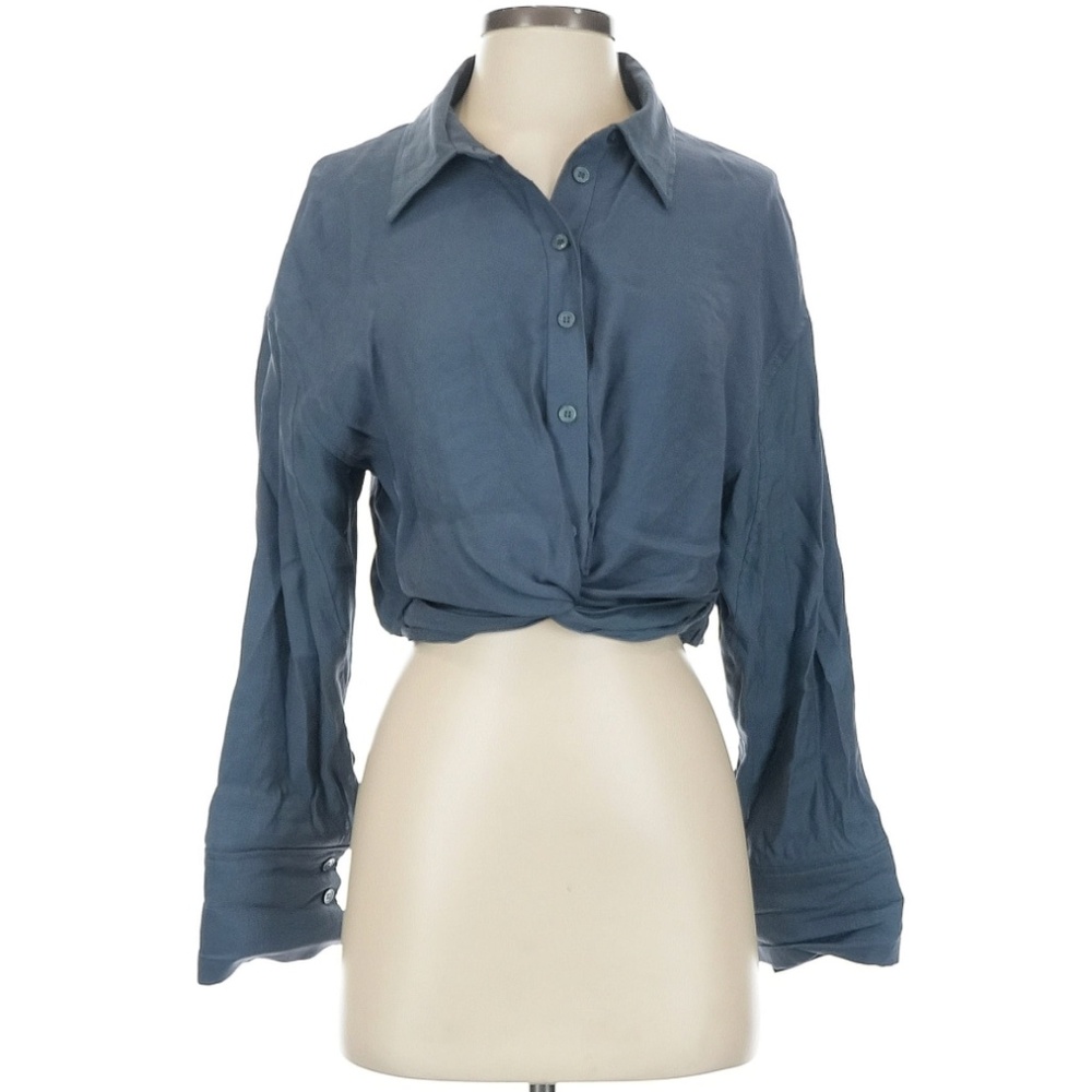 Zara Button Down Blouse